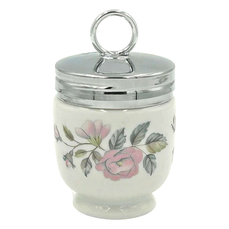 Royal Worcester Egg Coddler Pink Flower