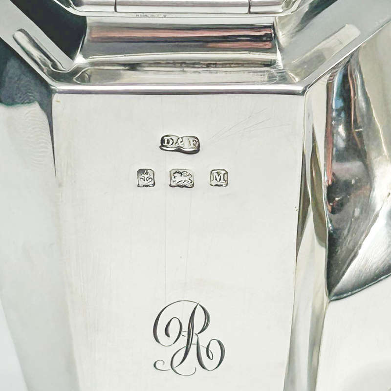 Silver Hot Chocolate Service Birmingham 1936