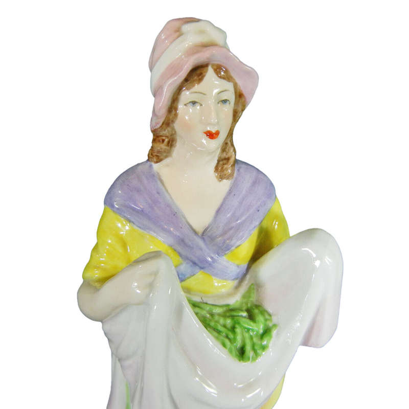 Copeland Spode Figurine Cries Of London Fresh Peas