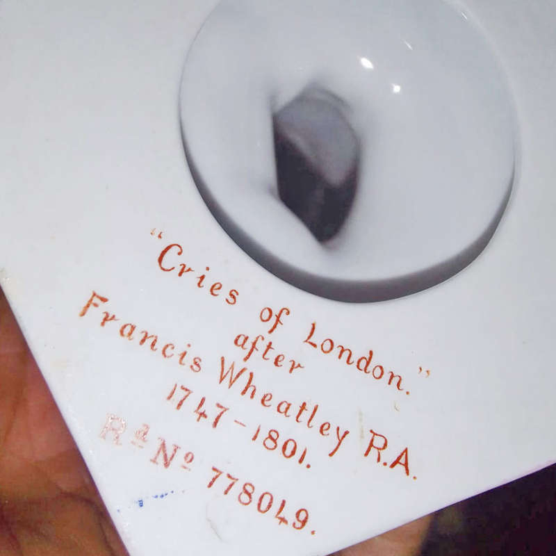 Copeland Spode Figurine Cries Of London Fresh Peas