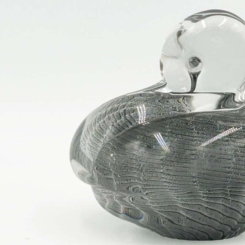 Fare Marcolin Layered Feather Crystal Duck Sweden 1960's
