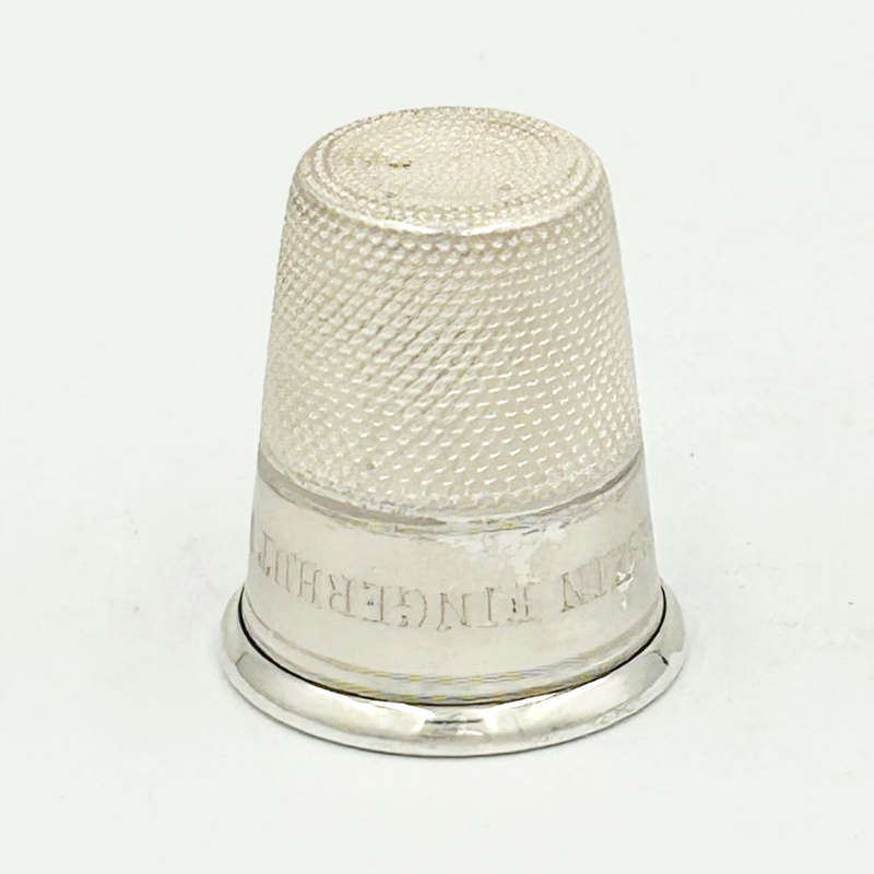Hallmarked Sterling Silver Tot Measure Just A Thimble Full