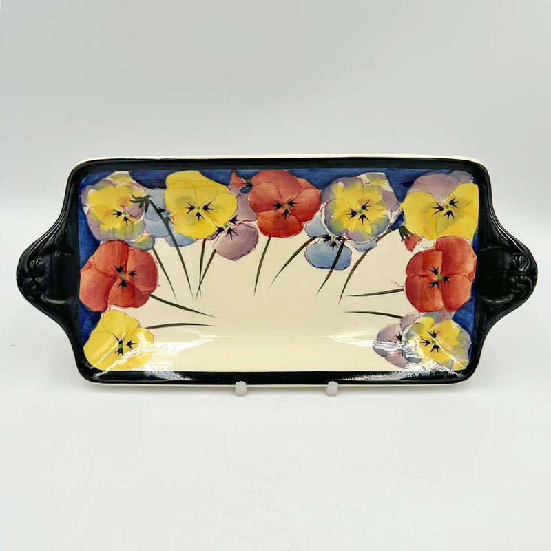 Royal Doulton Pansy Sandwich Plate D4049