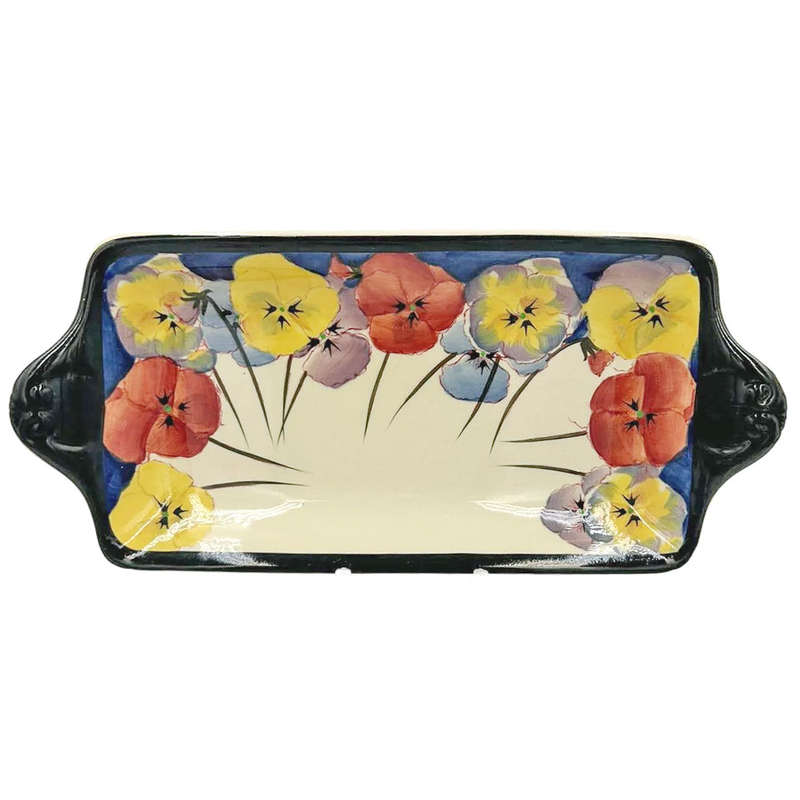 Royal Doulton Pansy Sandwich Plate D4049