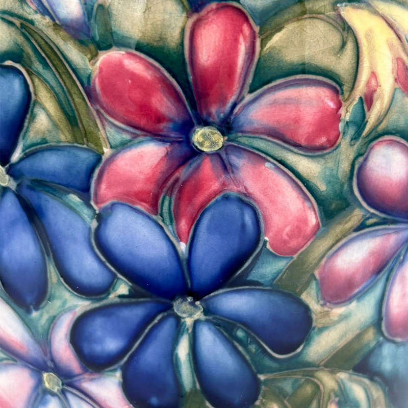 William Moorcroft Spring Flowers Vase C1928
