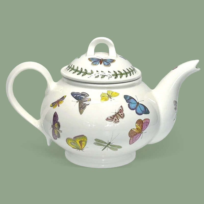 Portmeirion Botanic Garden Butterfly and Insect Tea Pot