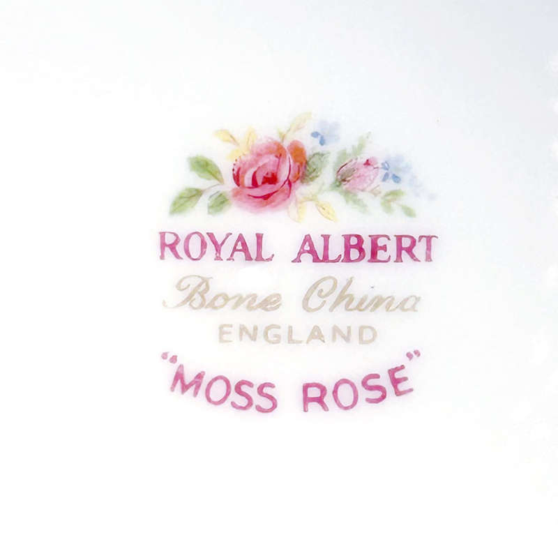 Royal Albert Moss Rose Tea Trio
