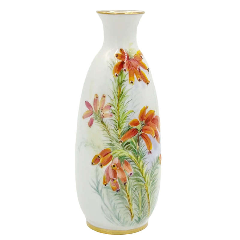 Royal Worcester Rose Vase W Hade 1905