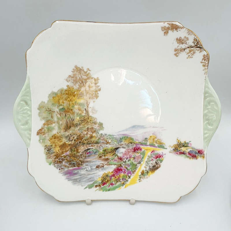 Shelley Heather 21 Piece Tea Service