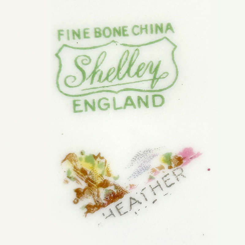Shelley Heather 21 Piece Tea Service