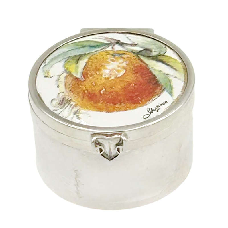 Silver and Enamel Pill Box Birm 1994