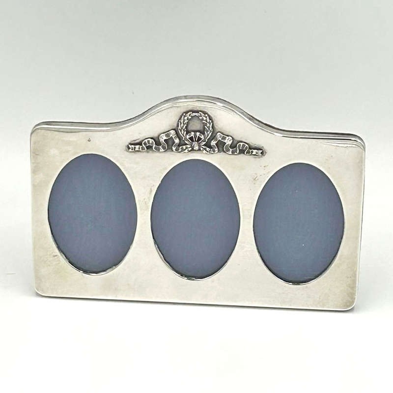 Silver Three Photo Picture Frame Sheffield 1992