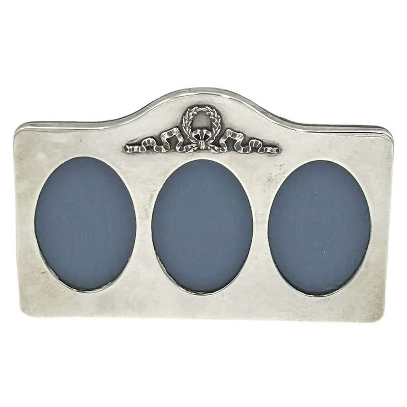 Silver Three Photo Picture Frame Sheffield 1992