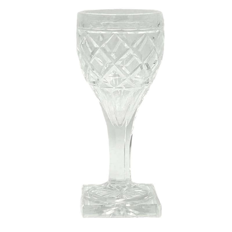 Val St Lambert St Helene Wine Glass
