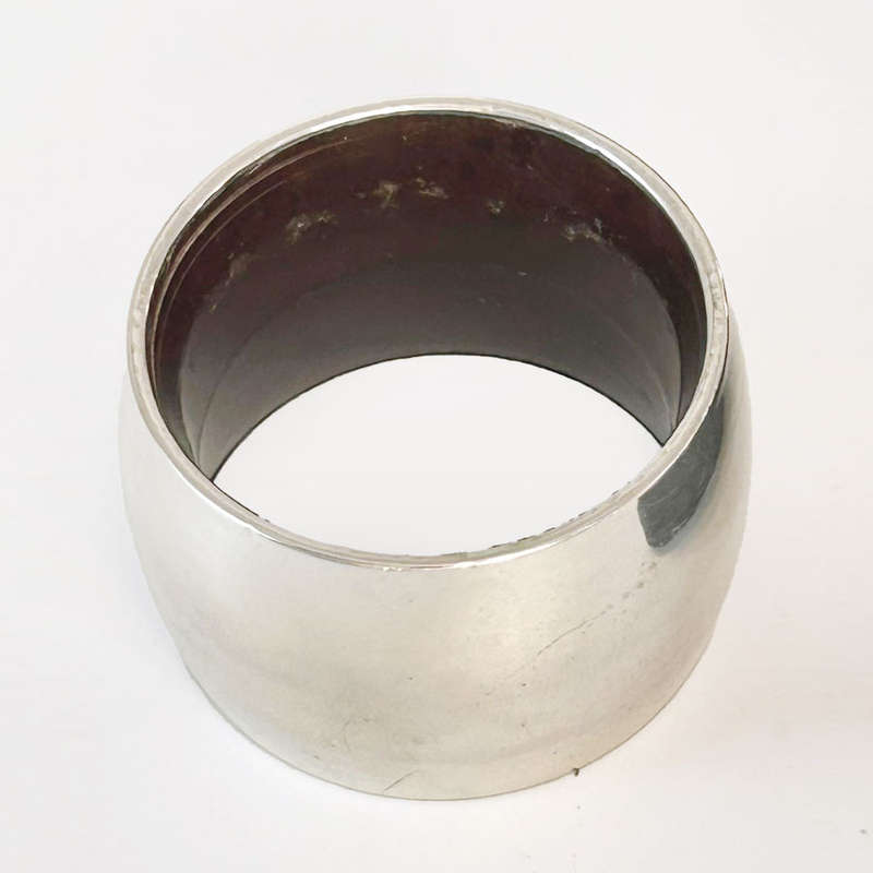 Art Deco Boxed Set Of Four Silver Serviette Rings Birmingham 1931