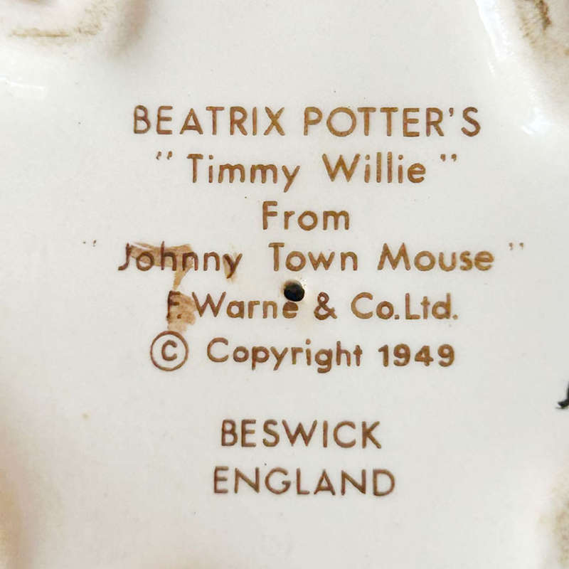 Beswick Beatrix Potter Timmy Willie BP3a