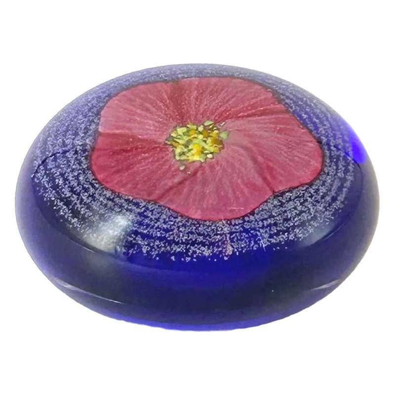 Caithness Scotland Floral Ballet Dancer Glass Paperweight
