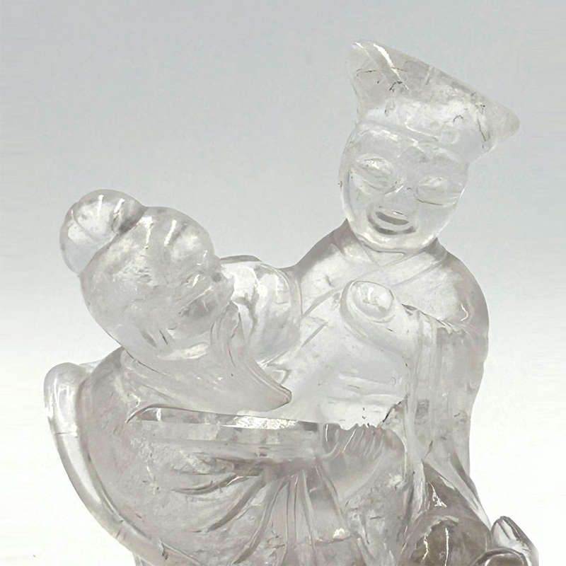 Chinese Rock Crystal Carving 20th