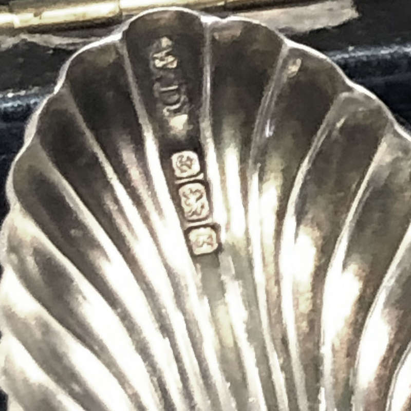 Hallmarked Silver Apostle Tea Spoons Birmingham 1906