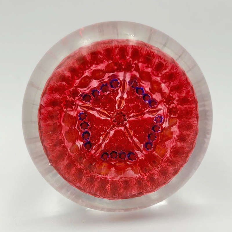Perthshire Millefiori Glass Paperweight