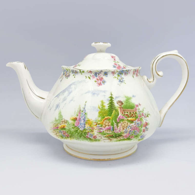 Royal Albert Kentish Rockery Pattern Tea Pot