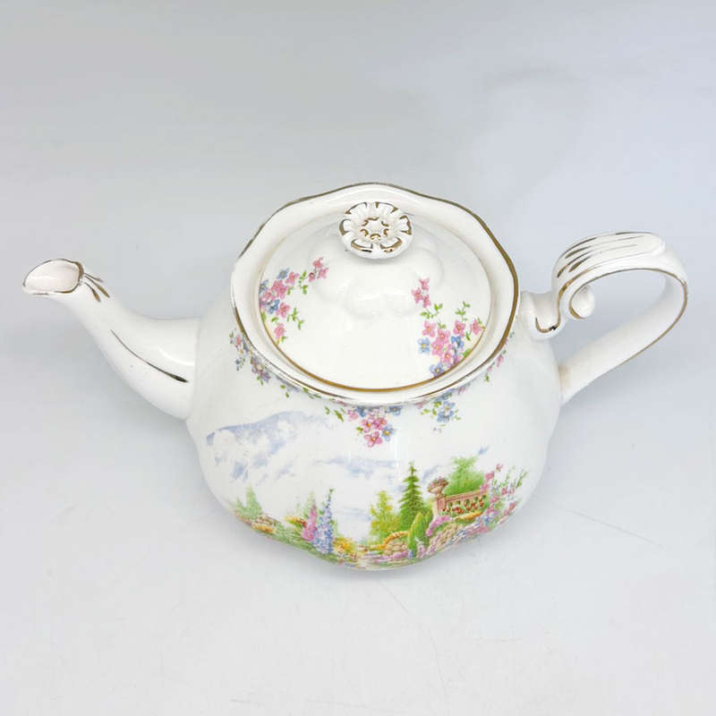 Royal Albert Kentish Rockery Pattern Tea Pot