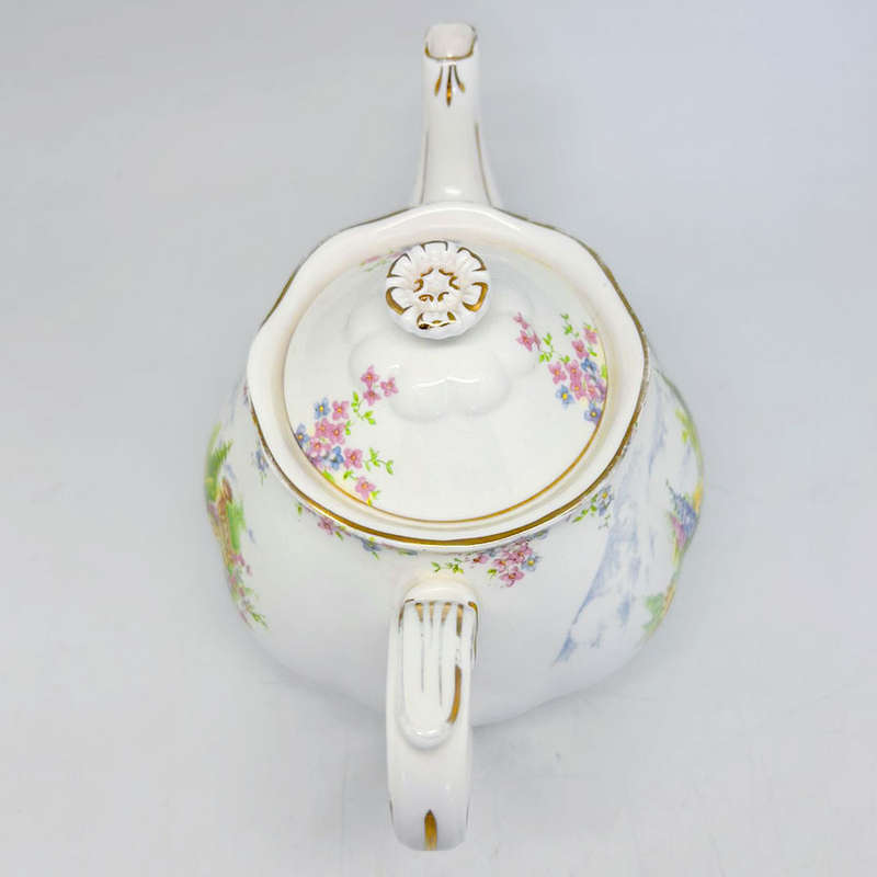 Royal Albert Kentish Rockery Pattern Tea Pot
