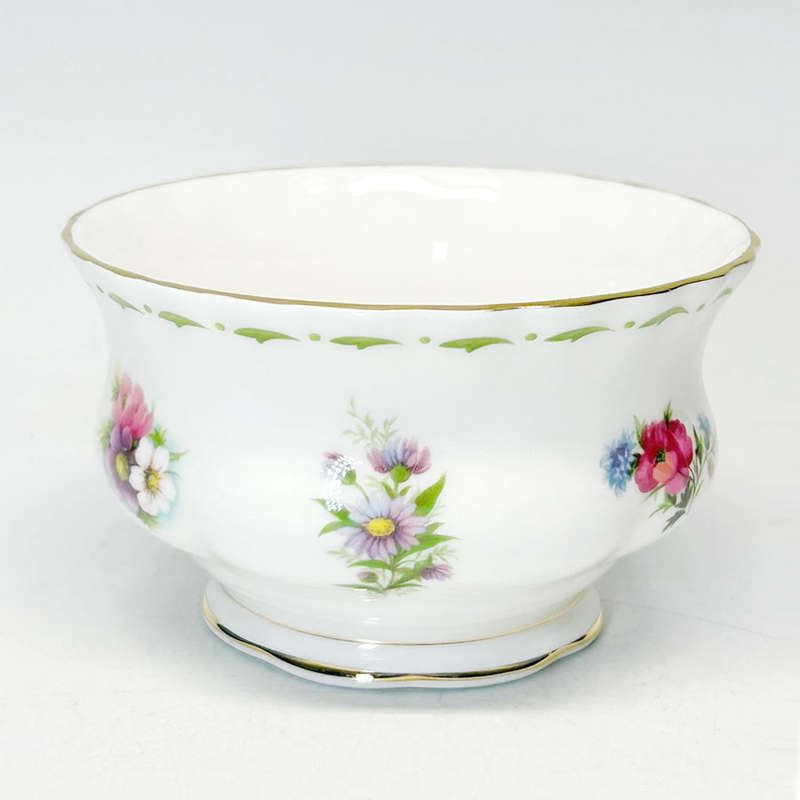 Royal Albert Flowers Of The Month Sugar Bowl