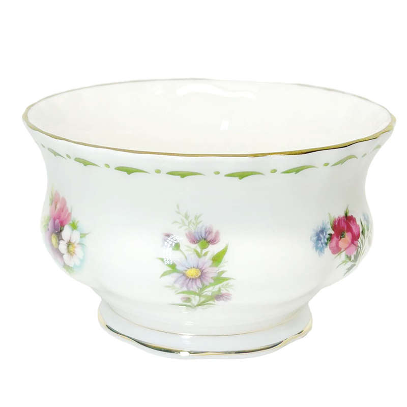 Royal Albert Flowers Of The Month Sugar Bowl