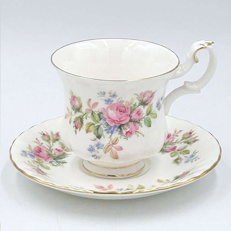 Royal Albert Moss Rose Coffee Service
