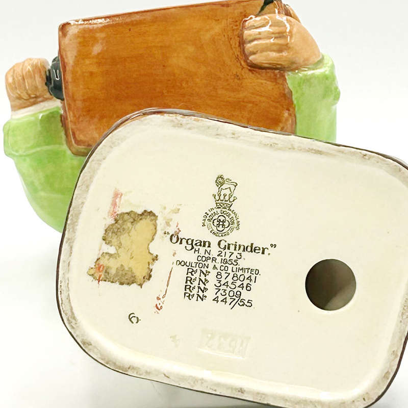Royal Doulton Figurine The Organ Grinder HN2173