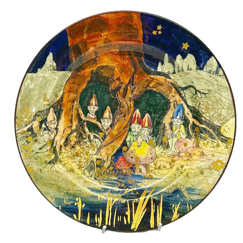 Royal Doulton Gnomes Plate D4697