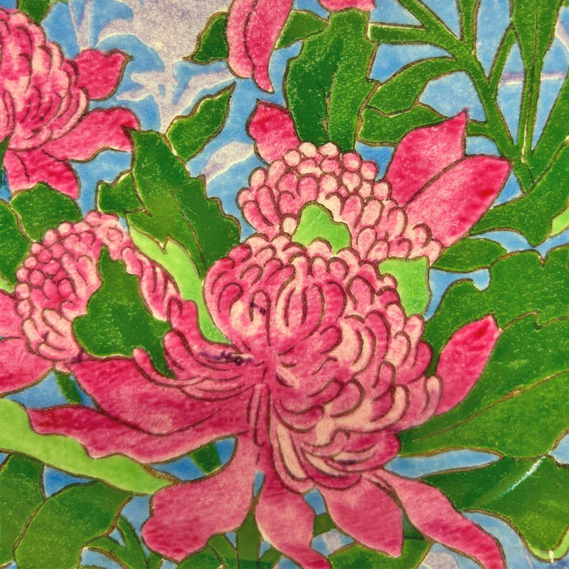 Royal Doulton Waratah Rack Plate D5296