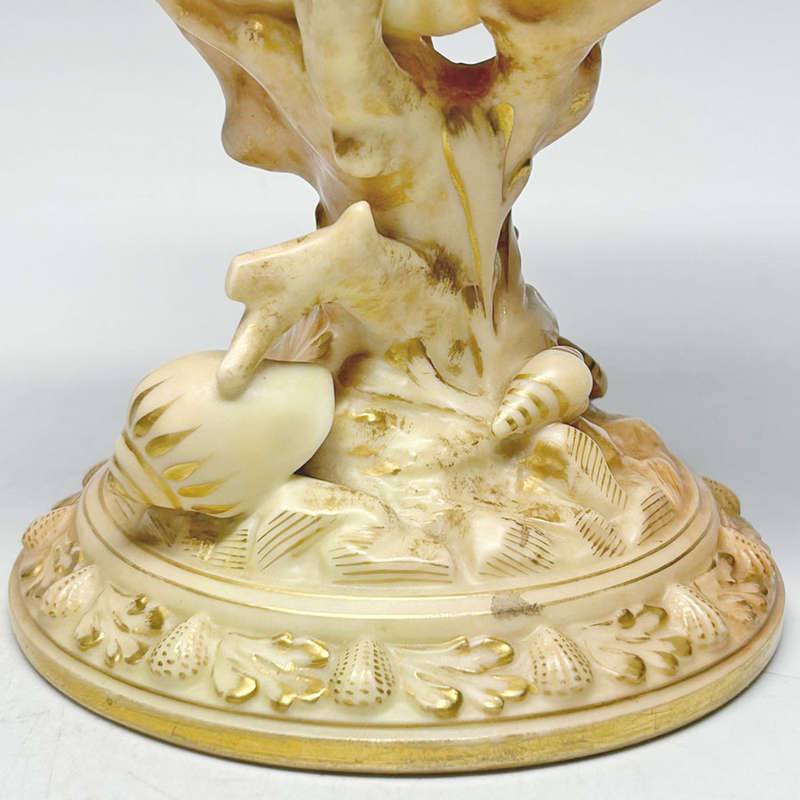 Royal Worcester Nautilus Vase C1873
