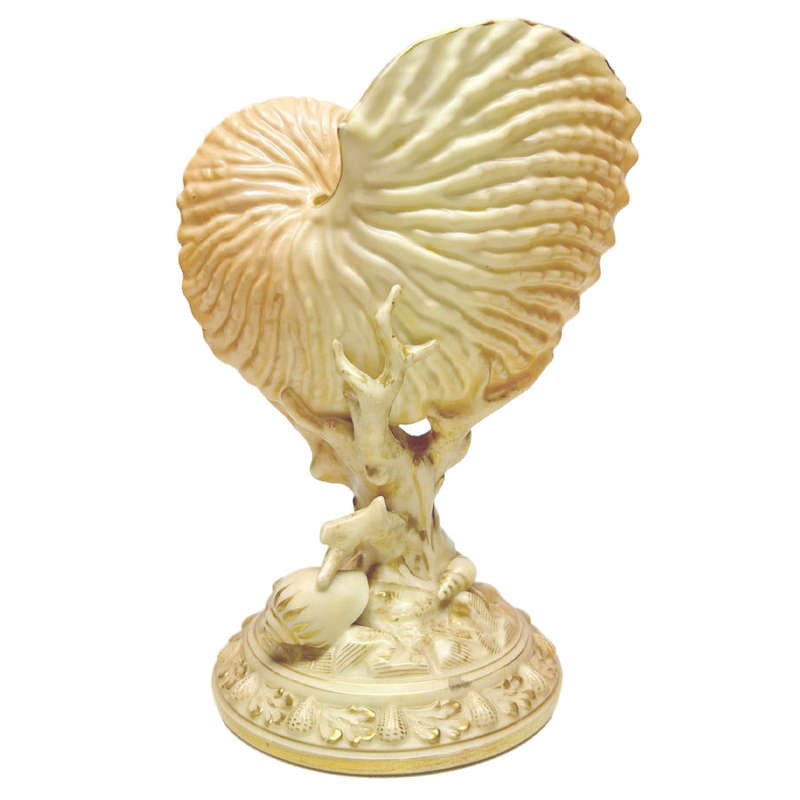 Royal Worcester Nautilus Vase C1873