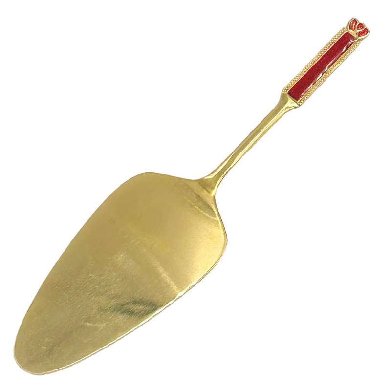 Eetrite 24ct Gold Plated Royal Albert Heirloom Cake Lifter