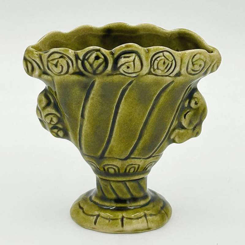 Lucia Ware Green Vase By Boksburg East Pottery C1970