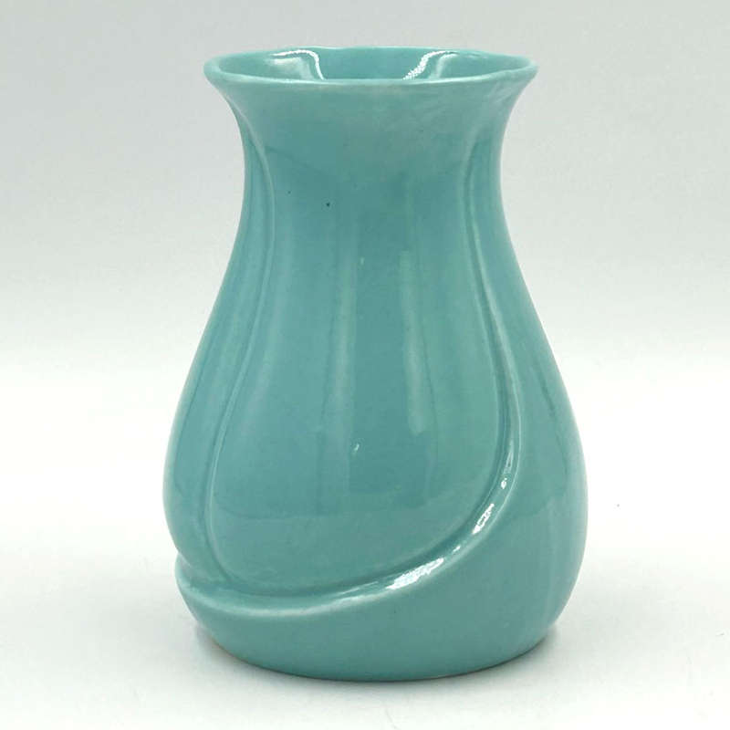 Lucia Ware Stylised Pottery Turquoise Vase By Boksburg East Pottery  C1970