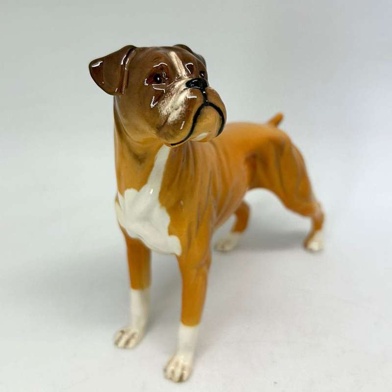Beswick Boxer Dog Blue Mountain Greta Figurine