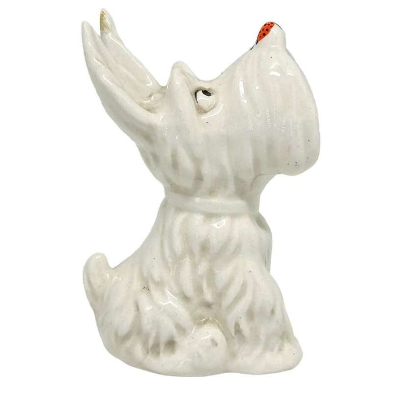 Beswick Dog With Ladybird On Nose