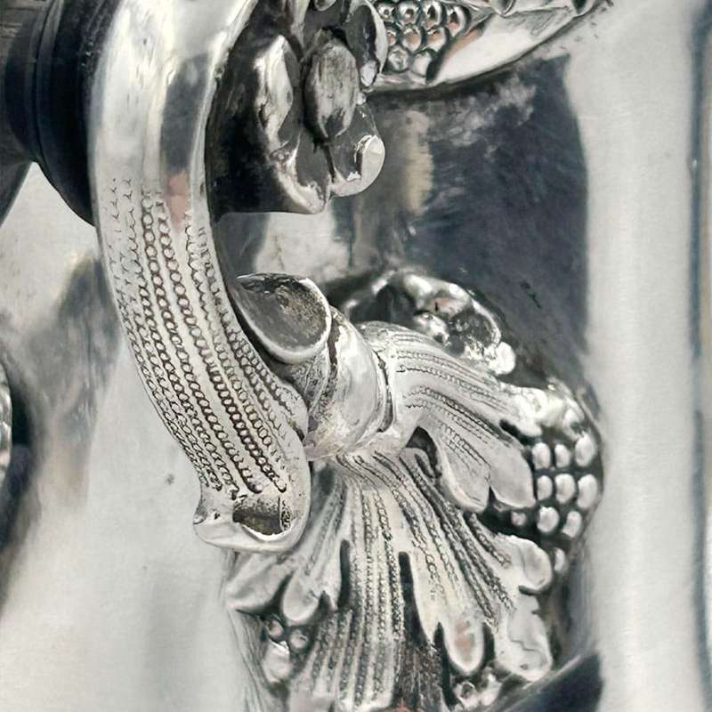 German Silver Tea Urn Art Nouveau Period C1894