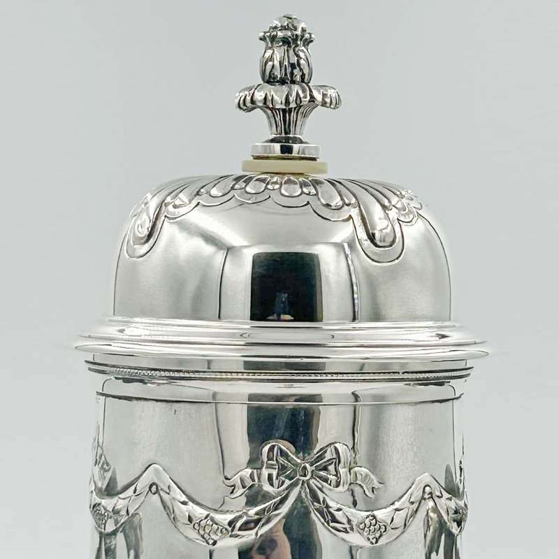 German Silver Tea Urn Art Nouveau Period C1894