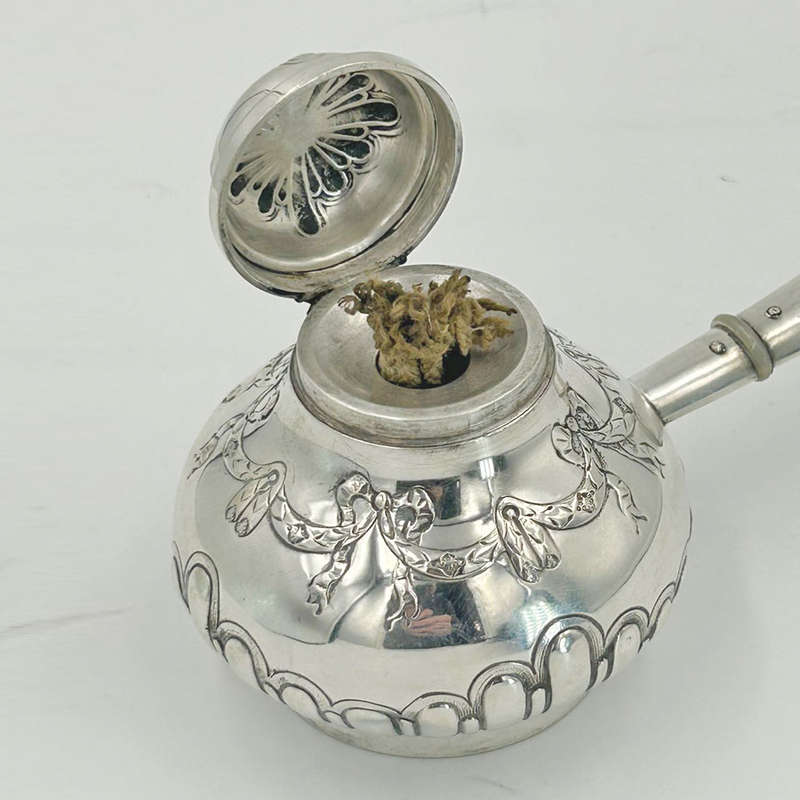 German Silver Tea Urn Art Nouveau Period C1894