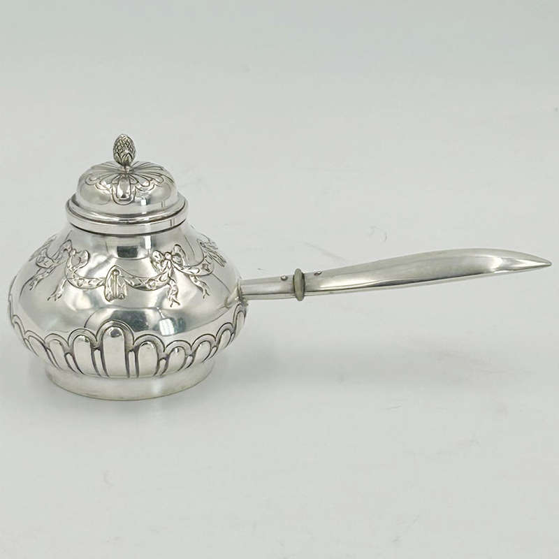 German Silver Tea Urn Art Nouveau Period C1894