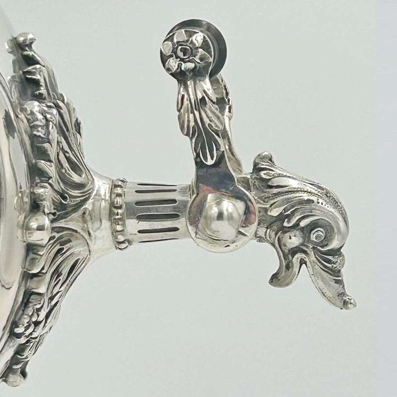 German Silver Tea Urn Art Nouveau Period C1894