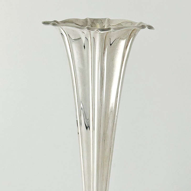 Hallmarked German Silver Bud Vase 830