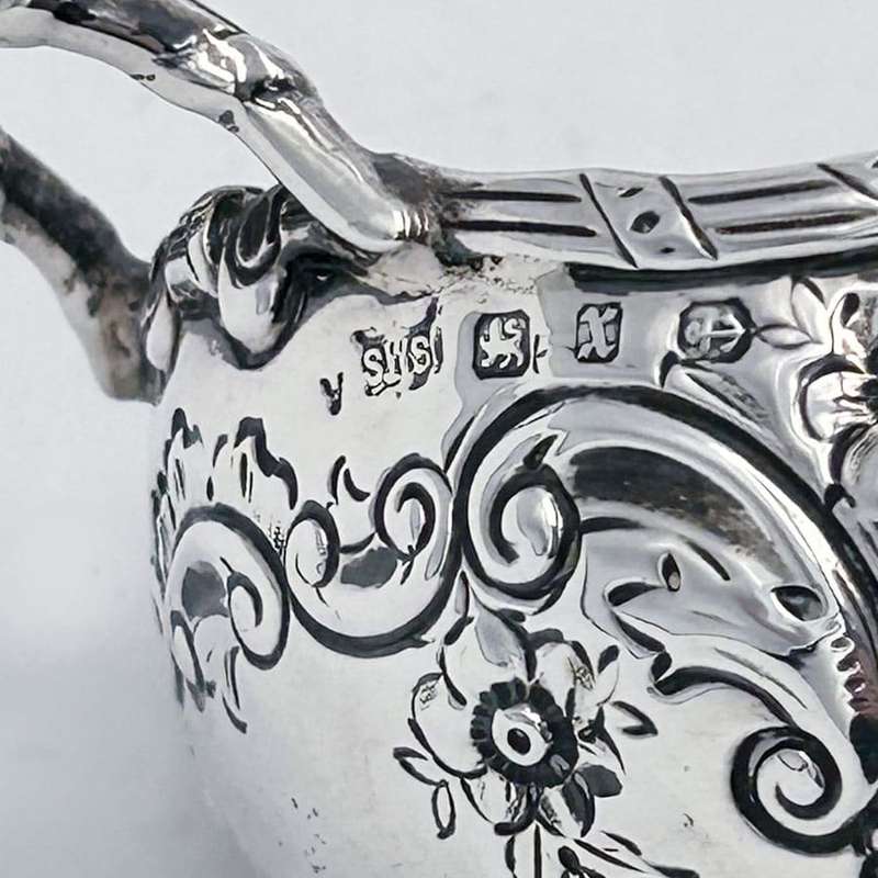 Hallmarked Silver Bowl Birmingham 1897 Samuel Walton Smith