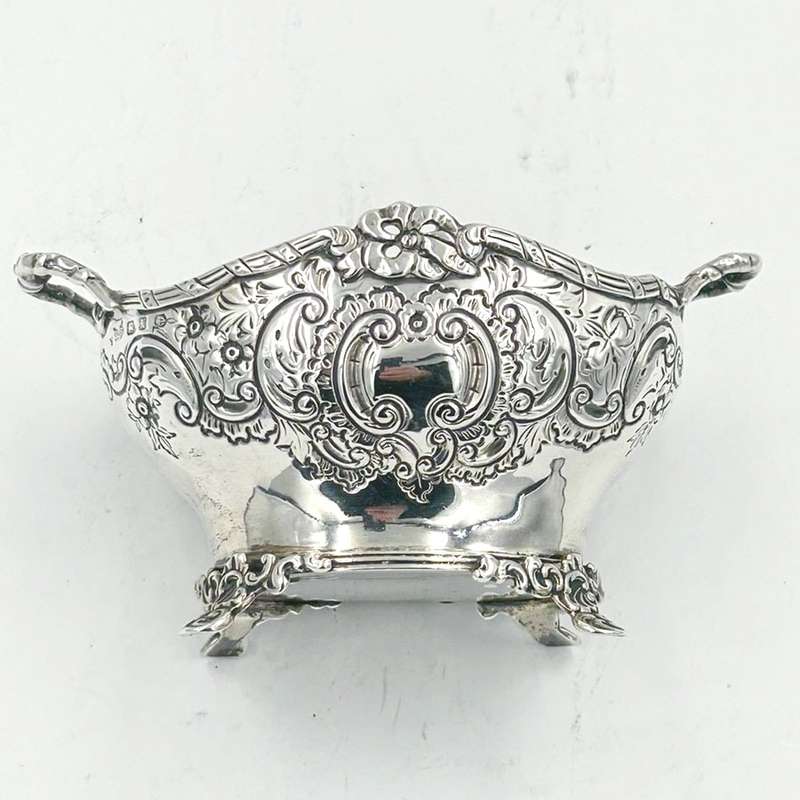 Hallmarked Silver Bowl Birmingham 1897 Samuel Walton Smith