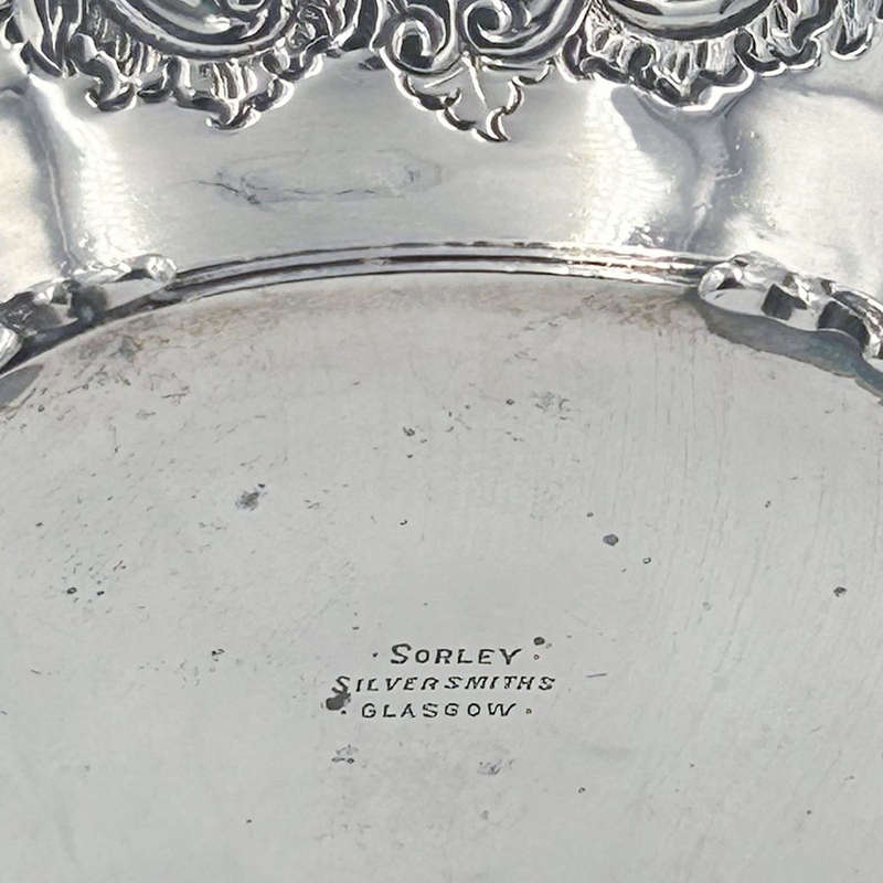 Hallmarked Silver Bowl Birmingham 1897 Samuel Walton Smith