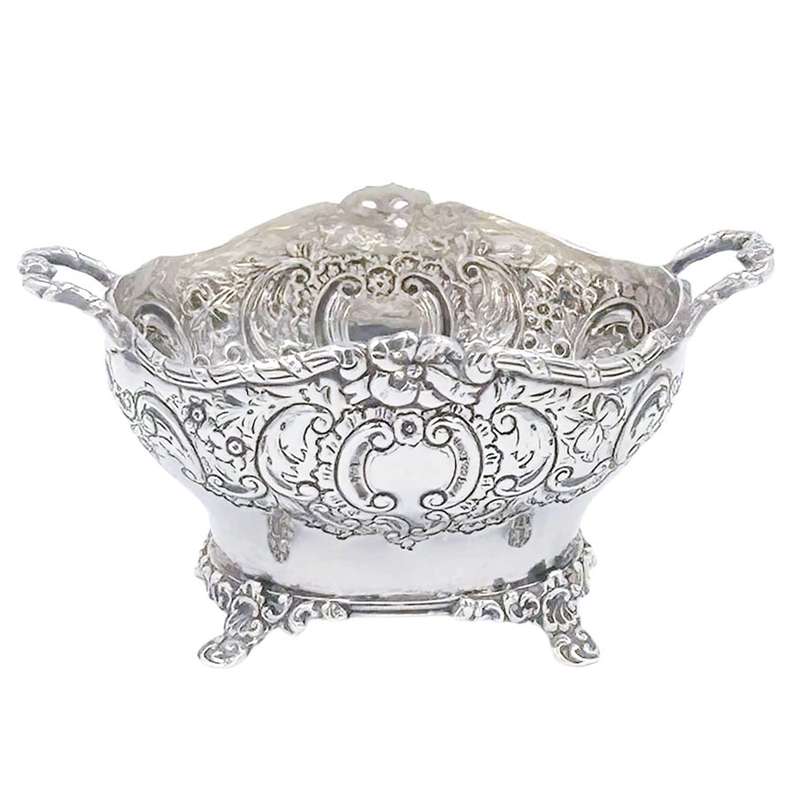 Hallmarked Silver Bowl Birmingham 1897 Samuel Walton Smith